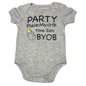 Baby Boy Girl Funny Romper Infant Bodysuit 0-3 Month Tee Shirt Funny Baby Gift